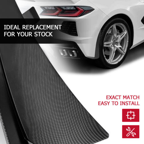 Extended Front Rear Splash Guard Mud Flaps For Corvette Ccd