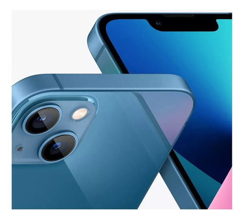 Apple Iphone 13 (128 Gb) - Azul Con Caja Original Azul (Reacondicionado)