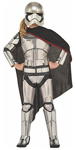 Disfraz De Capitán Phasma Star Wars Deluxe Niñas