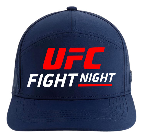 Gorra Ufc Fight 5 Paneles Premiun Blue Xv