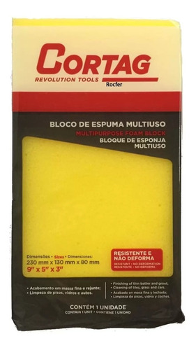 Bloco Espuma 60950 Cortag