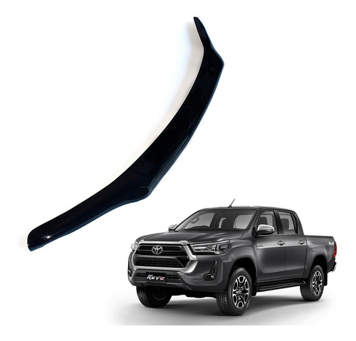 Deflector De Capot Toyota Hilux Revo 2020-23 (policarbonato)