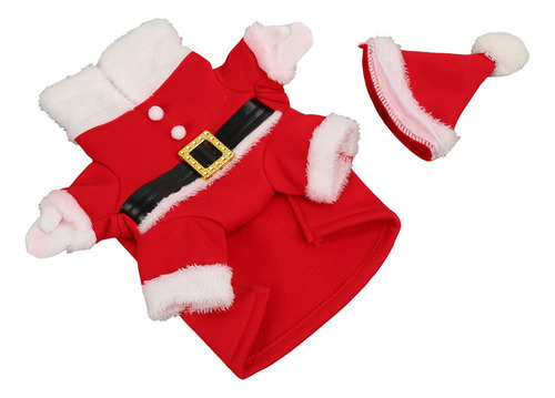 Disfraz Navideño Para Perro, Cálido Y Agradable Para La Piel