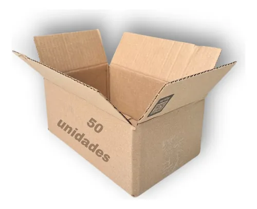 50 Caixas 24x15x10 Papelão Correios Sedex