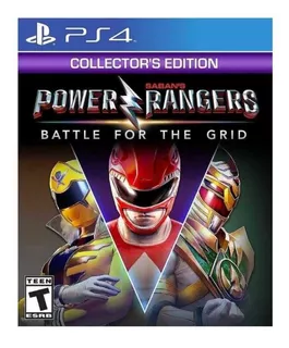 Power Rangers Battle For The Grid Collector's Edition Ps4