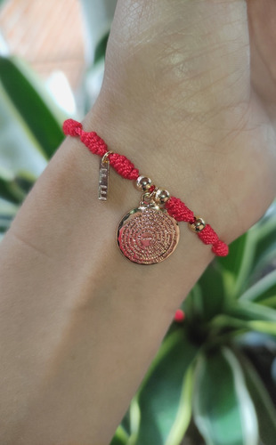 Hilitos Rojos, Pulsera De Protección, Padre Nuestro, Fé