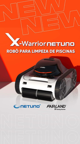 Robô Aspirador De Piscina Sem Fio X-warrior Wi-fi Fairland