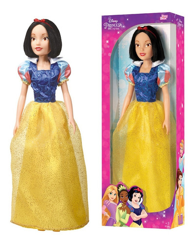 Boneca Branca De Neve Mini My Size Princesa Disney Babybrink