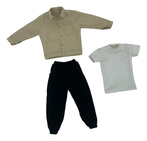 Roupas De Boneco De Ação 1:6 Ternos De Veludo Cotelê, Fantas