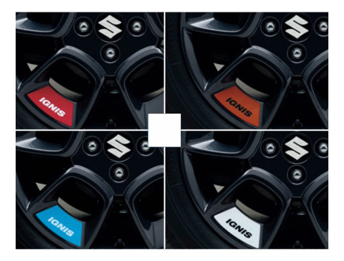 Stickers Compatible Suzuki Ignis Para Rines 5 Piezas 