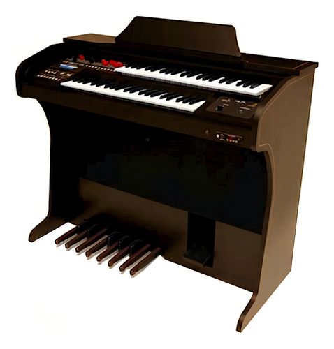 Orgao Eletronico Harmonia Hs75 Tabaco Cor Marrom 220v