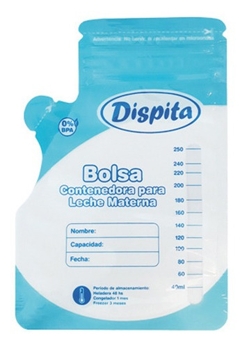 Imagen 3 de 4 de Bolsas Contenedoras De Leche Materna X30 Unidades Con Cierre