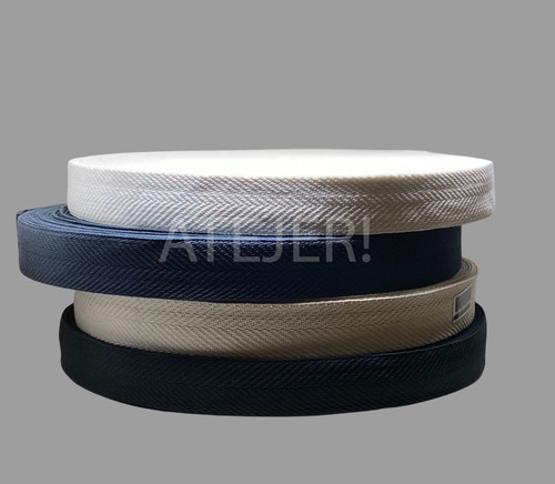 Imagen 7 de 9 de Cinta Mochilera De Algodón 30mm X 50 Mts Colores
