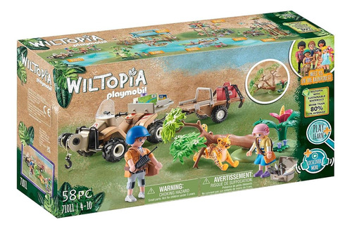 Playmobil Wiltopia Animal Rescue Quad