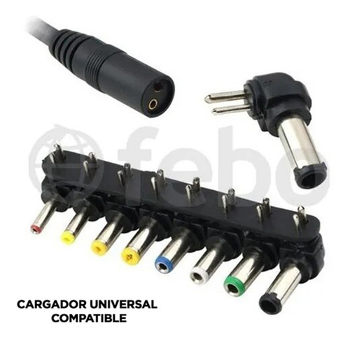 Imagen 4 de 7 de Cargador Notebook Compatible Toshiba Satellite A80 L20 Y+