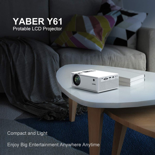 Imagen 5 de 7 de Yaber Y61 Mini Proyector Wifi 6000l Full Hd 1080p Y 200 P...