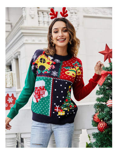 New Suéter Navideño De Navidad Ugly Sweater Christmas Unisex