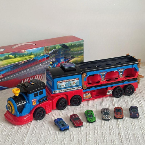 Juguete De Almacenamiento Y Transporte De Coches, Juguete De