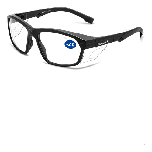 Protectx Gafas De Lectura De Seguridad 2.0 Dioptras Resisten