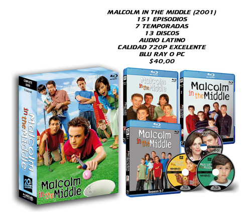 Malcolm In The Middle Serie 720p Latino