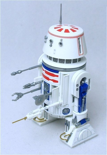 R2-d2 + R5-d4 Set Star Wars 1/12 Kit Snapfit Bandai Japon