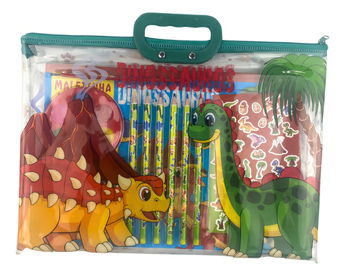 Maleta Divertida Dinossauros de On Line Editora Possui Vol Na Editorial On Line Editora Capa Mole Edição 1 em Português 2024