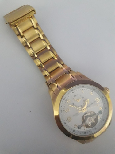 Relógio Technos 2l30ab Automático Dourado