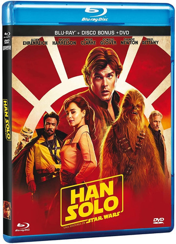 Han Solo | Blu Ray Dvd Alden Ehrenreich Película Nuevo