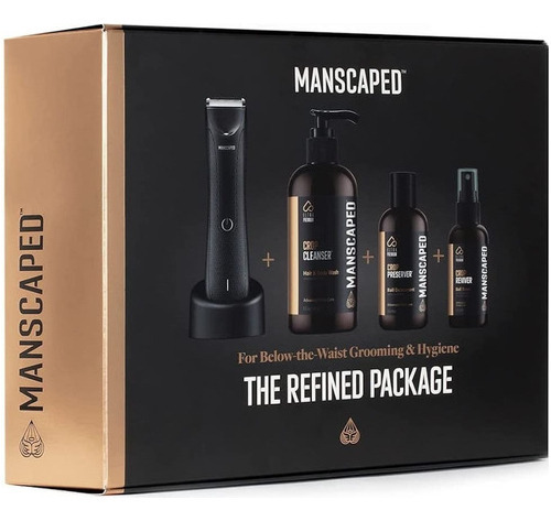 Manscaped Refined Package 4.0 Kit Aparador Íntimo - Preto 110v/220v