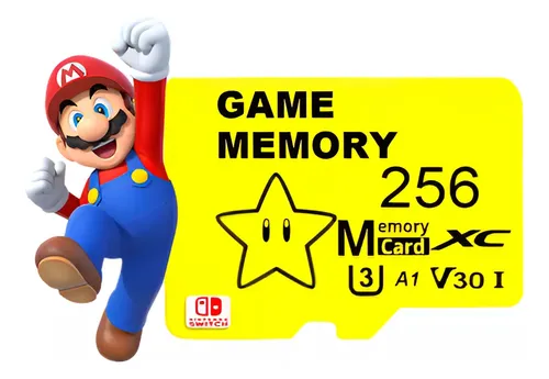 Micro Sd Para Nintendo Switch 256gb Sandiskc - Game Memory