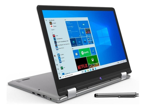 Notebook 2 Em 1 Duo C4128a 11.6' Fhd 128gb Windows 10 Vitrin