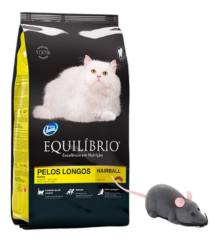 Equilibrio Gato Pelo Largo 1. 5 Kg Con Regalo