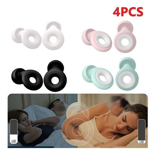 Tapones Silenciadores Silenciosos Loop Quiet Para Dormir, 4