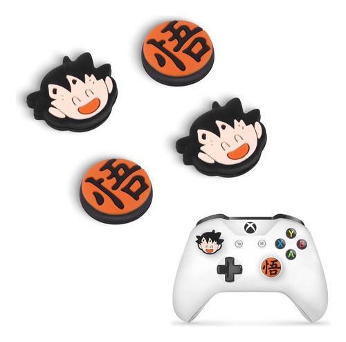 Pack 4pcs Thumb Grips Para Controladores: Antideslizantes Y