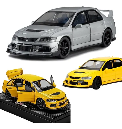 Mx Initial D Mitsubishi Lancer Evolution Miniatura Metal