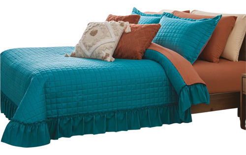 Colcha Concord Neo Individual Capitonada Varios Colores