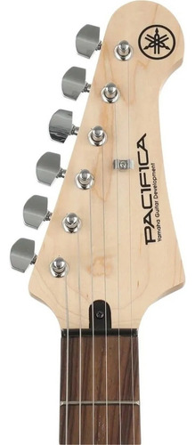 Guitarra eléctrica Yamaha PAC012/100 Series 012 de caoba 2023 black brillante con diapasón de palo de rosa