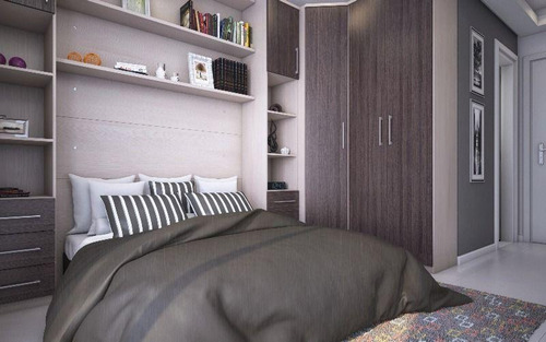 Apartamento Com 2 Dormitórios À Venda, 64 M² Por R$ 260.000,00 - Vila Guilhermina - Praia Grande/sp - Ap4921