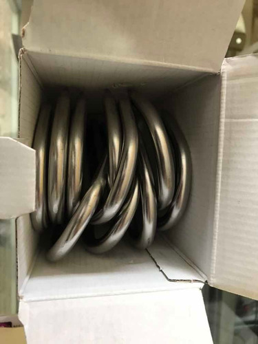 Gancho Carnicero Doble Punta Fischer Inox 20cm/9mm (10pzs)