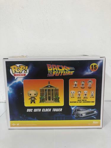 Doc With Clock Tower 15 Volver Al Futuro Funko Pop Original