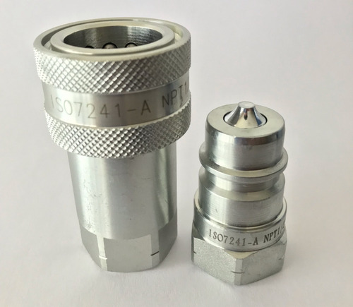 Juego Cople Rapido Hidraulico Iso7241-a Pivote 3/8 Npt
