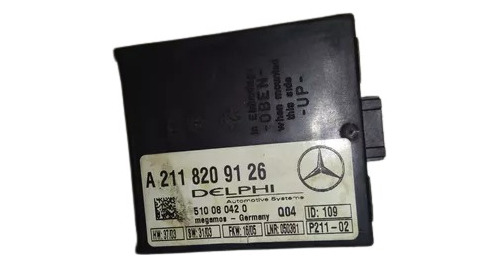 Modulo De Conforto Alarme Mercedes C180 A2118209126