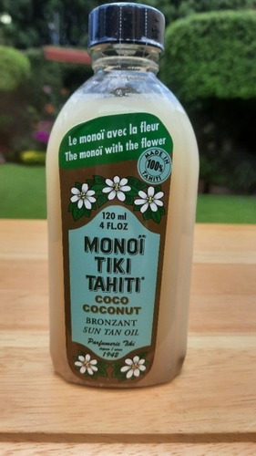 Bronceador Afrodisiaco Monoi Tiki Tahiti - Aroma Coco 3 Spf