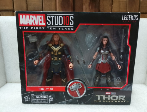 Marvel Legends Pack Thor Lady Sif Envío Gratis Mr34 Asgard