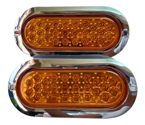 Micas 26 Led Para Camiones Autobuses Gruas Y Mas Con Strobo