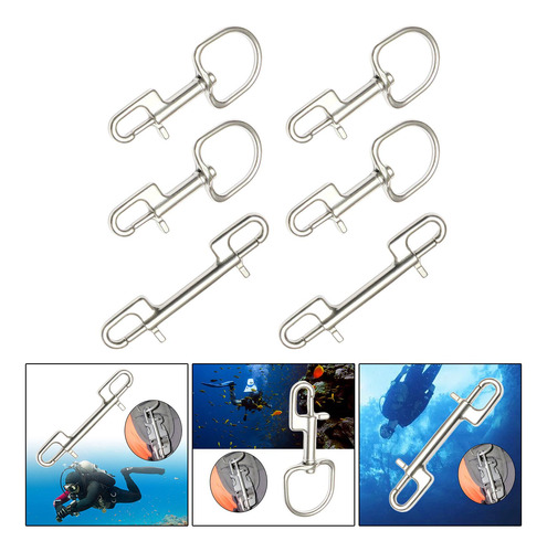 Clip De De Seguridad Giratorio De Material Acero Inoxidable