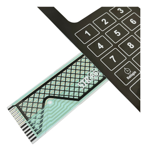 Membrana Teclado Microondas Compatível Com Philco Pme25 Espelhada Loja Str66
