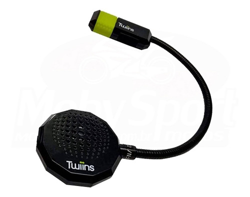 Imagem 2 de 4 de Intercomunicador Fone Ouvido Bluetooth Twiins Hf1 Unitário