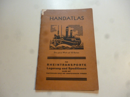 Handatlas Fur Rheintransporte Lagerung Und Speditionen 