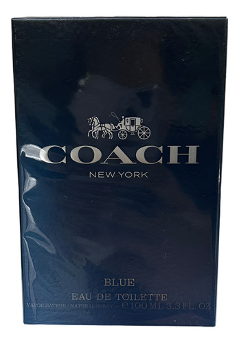 Coach New York Blue Hombre Eau De Toilette Spray